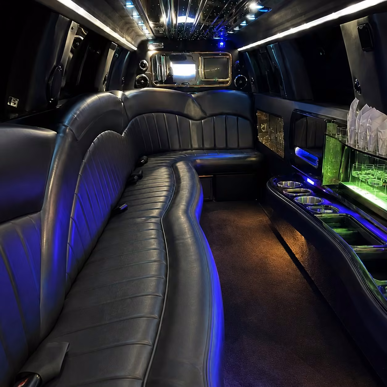 lincoln mkt limo interior