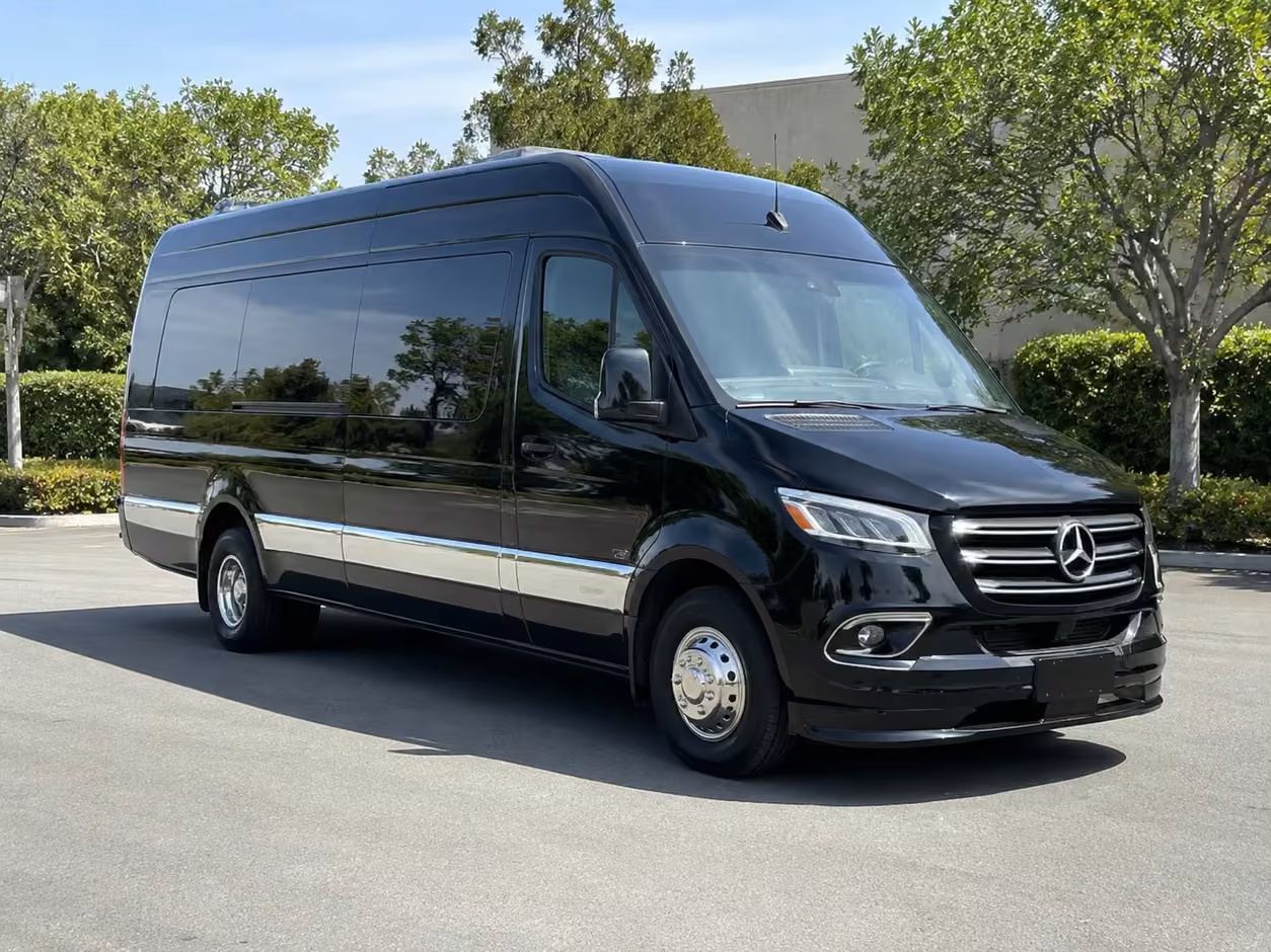 sprinter van rental with driver